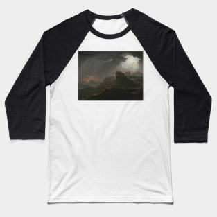 Joshua Commanding the Sun to Stand Still by John Martin Baseball T-Shirt